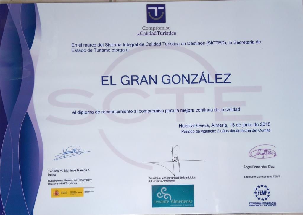 El Gran Gonzalez Viviendas Con Fines Turisticos Mojacar Luaran gambar